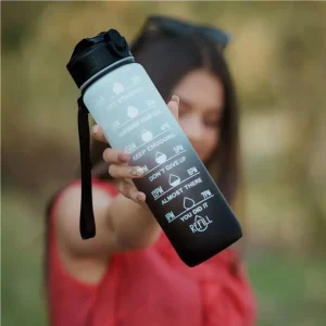 Motivational Time Marked Water Bottles 1000ml - Image 6