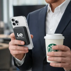 MagSafe Wireless Powerbank with Light-Up Logo, 15W Fast Charging, 10K mAh - Image 3