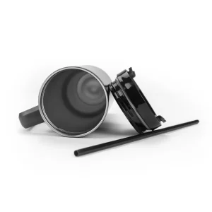 Tumblers with Handle and Straw in Stainless Steel 1200ml - Image 4