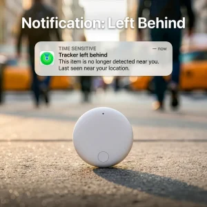Smart Anti-Loss Tracker with PU Keychain – Track It Anywhere - Image 5