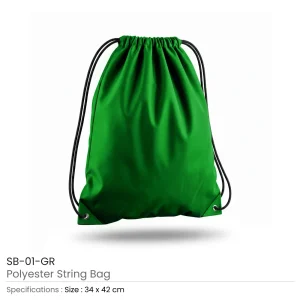 Promotional Drawstring Bags in High-Quality Polyester Material - Image 13