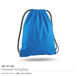 Promotional Drawstring Bags in High-Quality Polyester Material - Image 12
