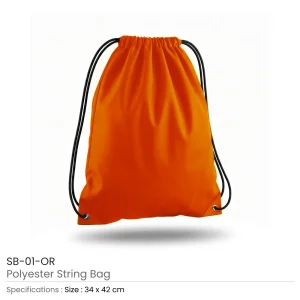 Promotional Drawstring Bags in High-Quality Polyester Material - Image 10