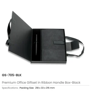 Premium Office Gift Sets in Magnetic Clasp Closure & Ribbon Handle Box - Image 7